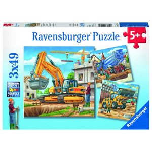 Ravensburger 09226 Kinder-Puzzle - # 49 - Große Baufahrzeuge