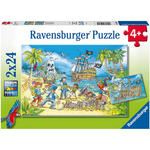 Ravensburger 05089 Kinder-Puzzle - # 24 - Die Abenteuerinsel