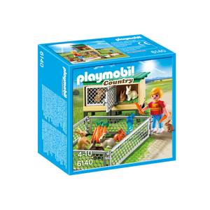 Playmobil 6140 Country - Bauernhof - Hasenstall mit Freigehege