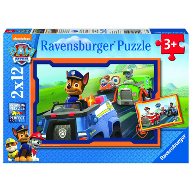 Ravensburger 07591 Kinder-Puzzle - Paw Patrol - # 12 - Paw Patrol im Einsatz
