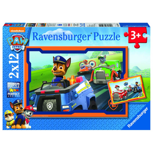 Ravensburger 07591 Kinder-Puzzle - Paw Patrol - # 12 - Paw Patrol im Einsatz
