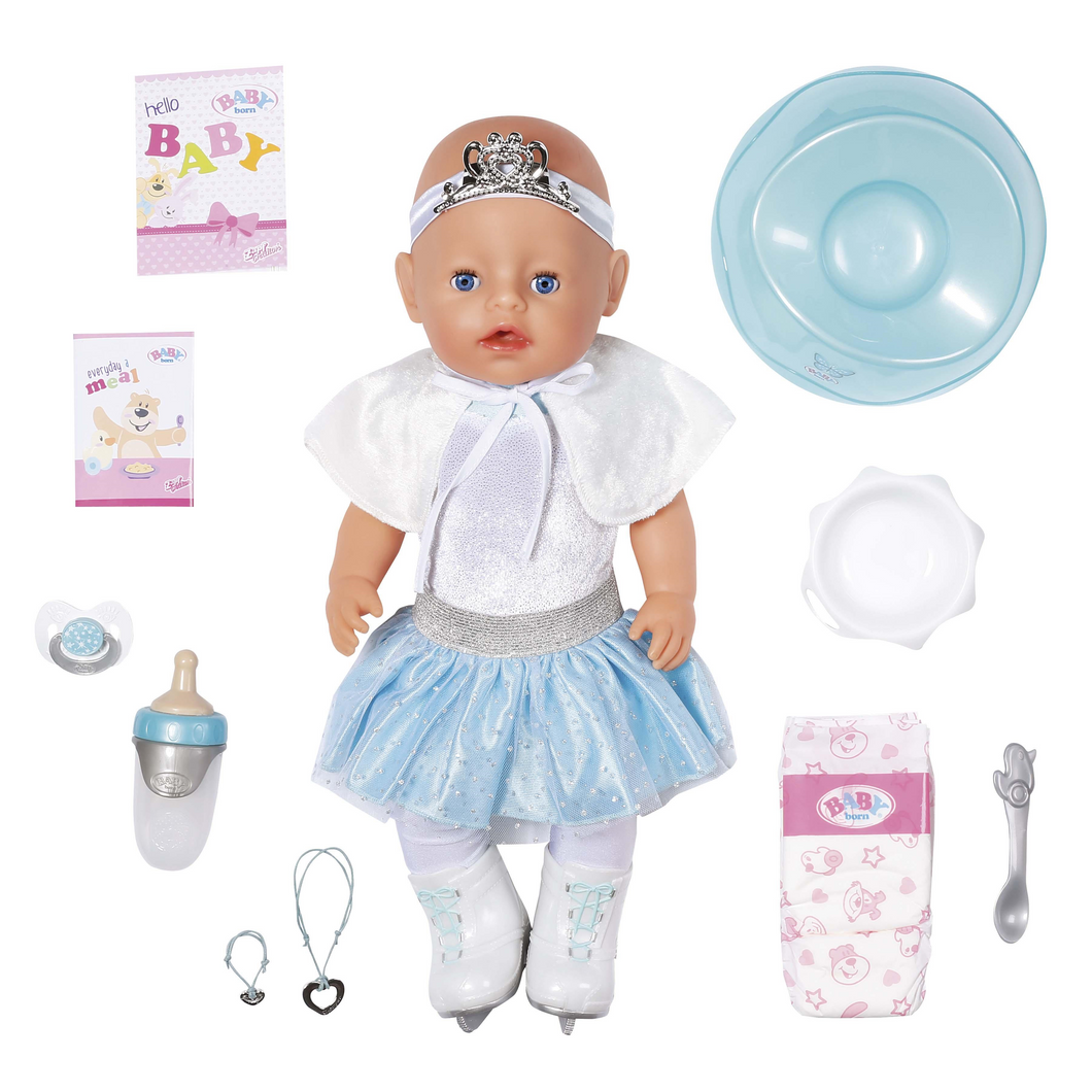 Zapf Creation 831250 Baby Born - Soft Touch Eisballerina - ca. 43cm