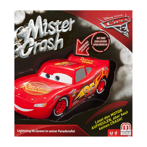 Mattel FFP72 Spiele - Cars Spiel Mister Crash