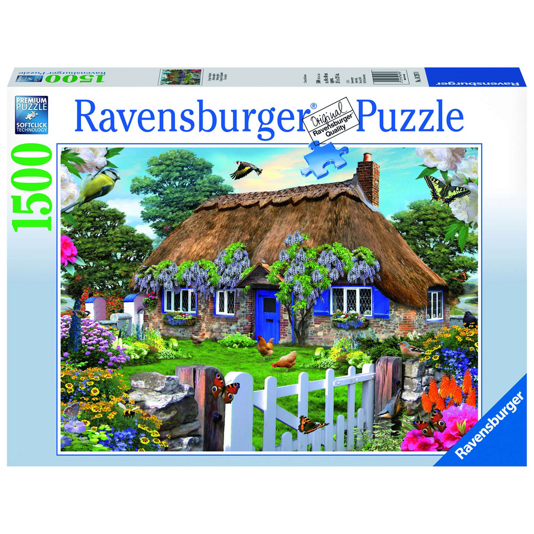 Ravensburger 16297 Erwachsenen-Puzzle Puzzle 0 Puzzle - # 1500 - Cottage in England
