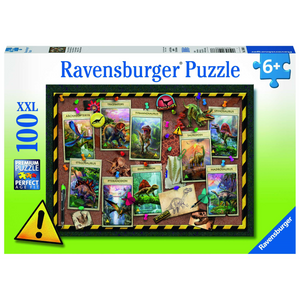 Ravensburger 10868 Kinder-Puzzle - # 100 - Dinosaurier-Sammlung