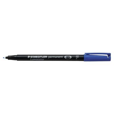 Staedtler Mars 661186 Staedtler - Universalstift Lumocolor permanent - F blau