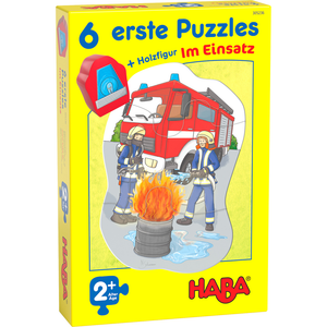 Haba 305236 Kinderpuzzle - 6 erste Puzzles - Im Einsatz