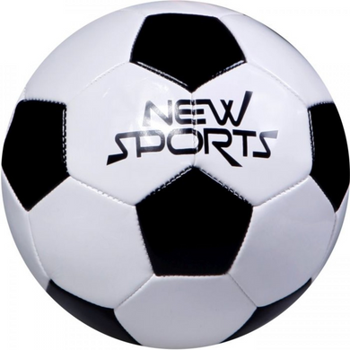 VEDES 0073602521 New Sports - Fußball Classic - schwarz-weiß - Größe 5