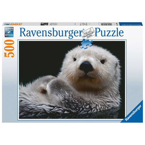 Ravensburger 16980 Erwachsenen-Puzzle - 500 Teile Puzzle - # 500 - Süßer kleiner Otter