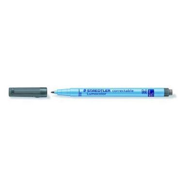 Staedtler Mars 515216 Staedtler - Folienstift Lumocolor Correctable non-permanent - M schwarz