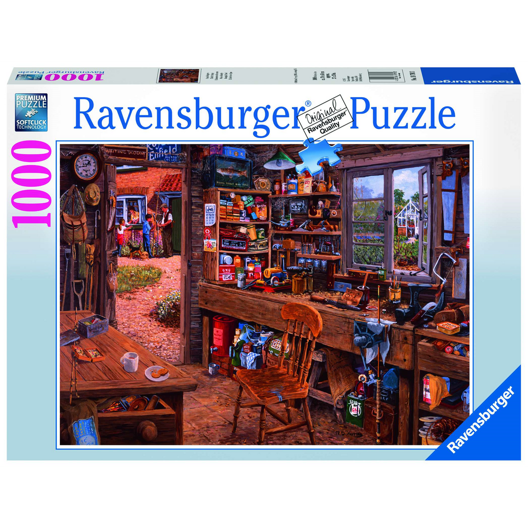 Ravensburger 19790 Erwachsenen-Puzzle - # 1000 - Opas Schuppen