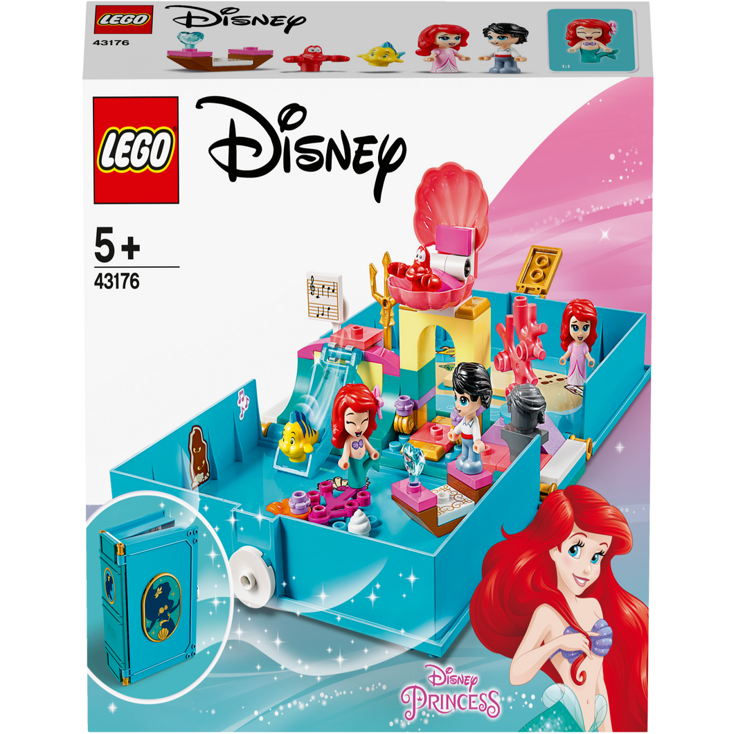 LEGO 43176 Disney Princess - Arielles Märchenbuch