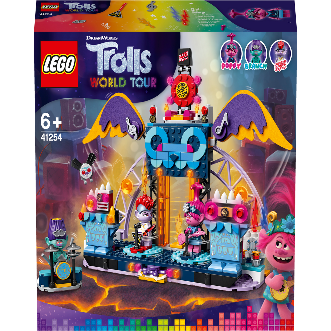 LEGO 41254 Trolls - Volcano Rock City Konzert