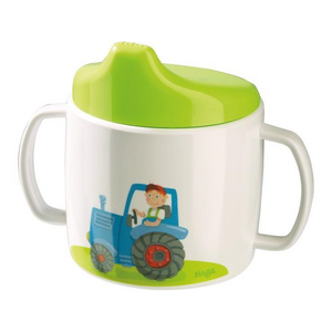 Haba 302818 Kindergeschirr - Trinklerntasse - Traktor