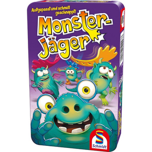 Schmidt Spiele 51443 Bring-Mich-Mit Metalldose - Monsterjäger