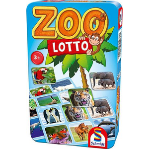 Schmidt Spiele 51433 Bring-Mich-Mit Metalldose - Zoo Lotto BMM Metalldose