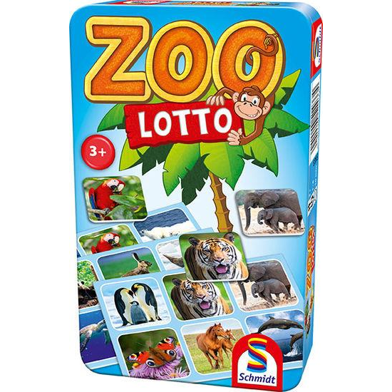 Schmidt Spiele 51433 Bring-Mich-Mit Metalldose - Zoo Lotto BMM Metalldose