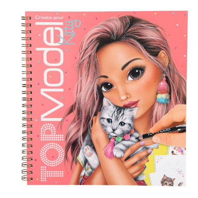 Depesche 010469 TOP Model - Kitty Malbuch