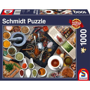 Schmidt Spiele 58948 Erwachsenenpuzzle - # 1000 - Gewürze