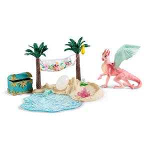 Schleich 42436 Bayala - Dracheninsel mit Schatz