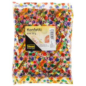 Iden 8270076 Idena - Party - Konfetti 50g Beutel