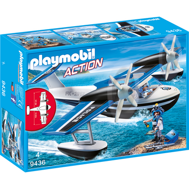 Playmobil 9436 Action Polizei-Wasserflugzeug