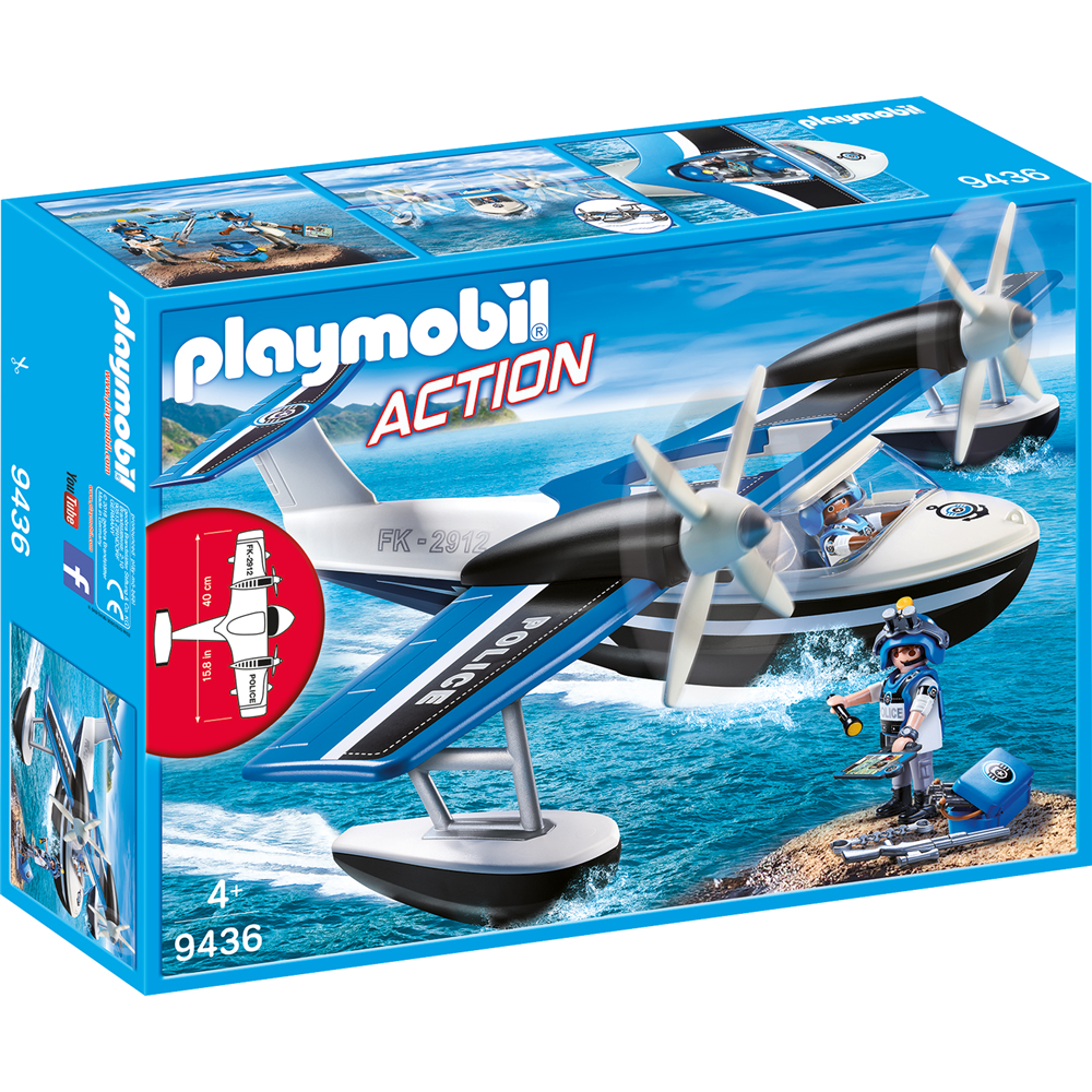 Playmobil 9436 Action Polizei-Wasserflugzeug