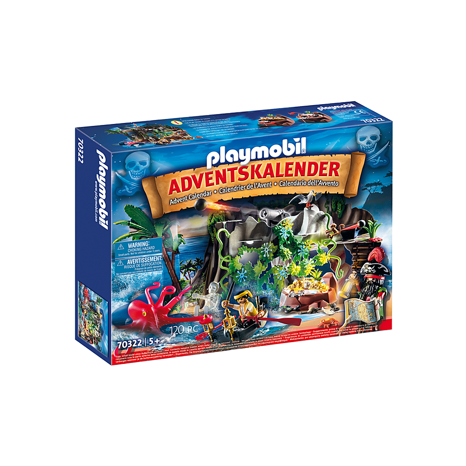 Playmobil 70322 Christmas - Adventskalender Schatzsuche in der Piratenbucht