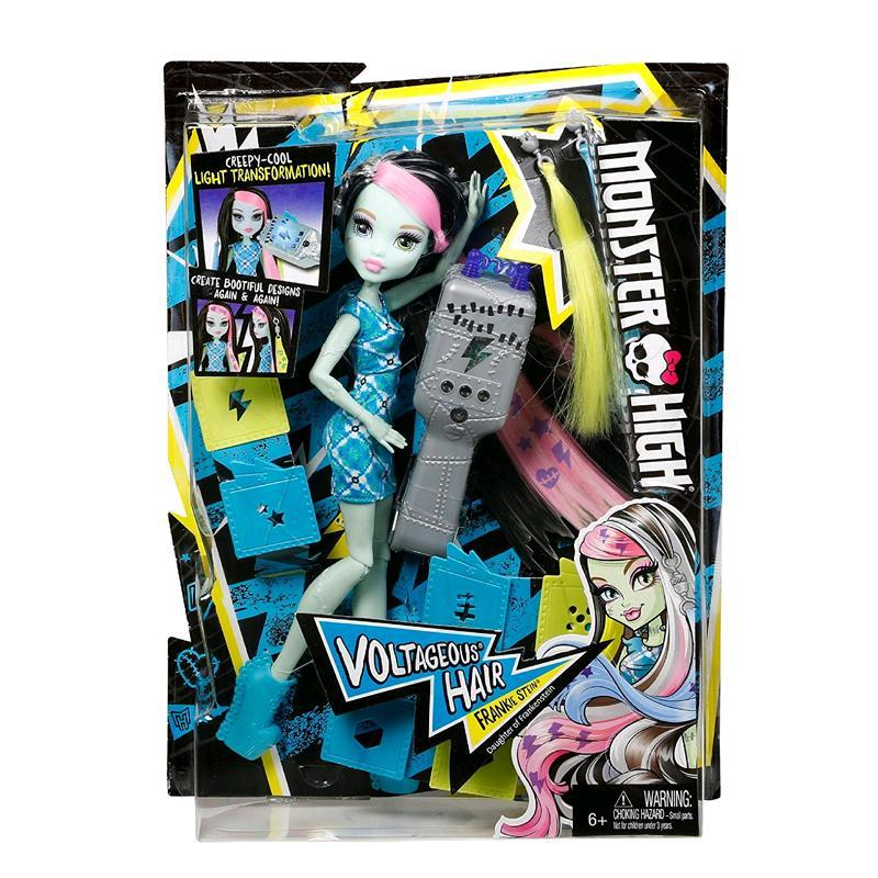 Mattel FDT57 Monster High - Voltageous Hair Frankie Stein