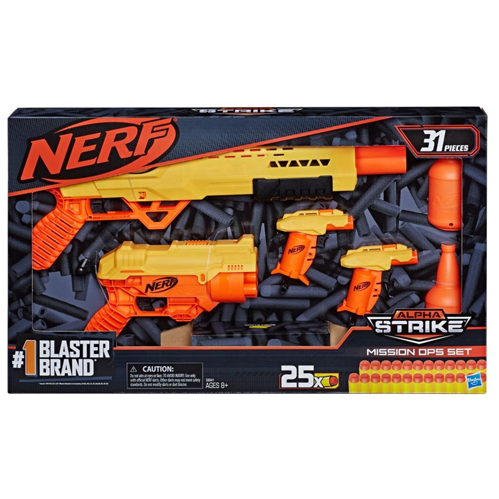 Hasbro 8315 Nerf Alpha Strike Mission Ops Set