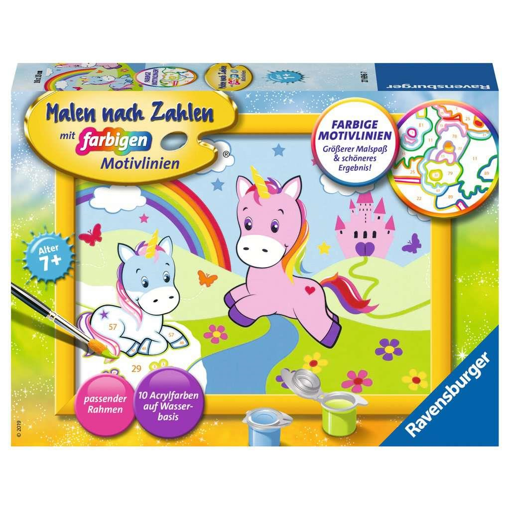 Ravensburger 27696 Malen nach Zahlen - Traumhafte Einhornwelt