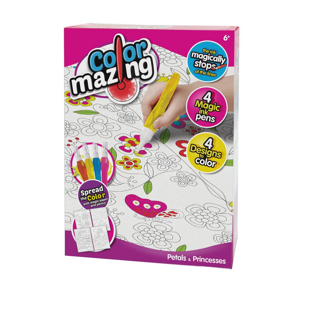 BOTI 34606 Boti Colormazing Malset Blumen und Prinzessin