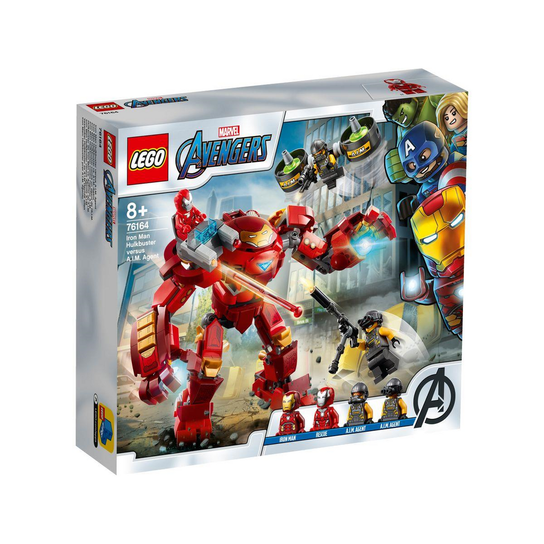 LEGO 76164 Marvel Super Heroes - Iron Man Hulkbuster vs. A.I.M.-Agent
