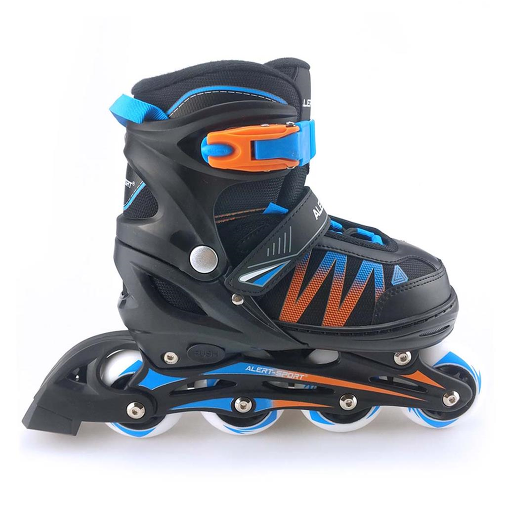 Otto Simon 734-3539 Alert - Inline Skates - Größe 35-38 - blau-orange