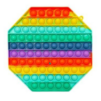 CT 34705 Pop It Plop Up Fidget Toy - Achteck (ca. 20cm)