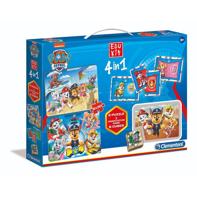 Clementoni 8097 4 in 1 Puzzle - Paw Patrol