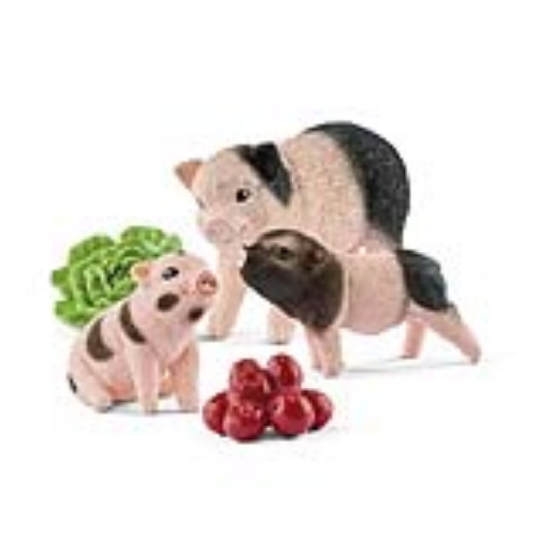 Schleich 42422 Farm World - Mini-Schwein Mutter und Ferkel
