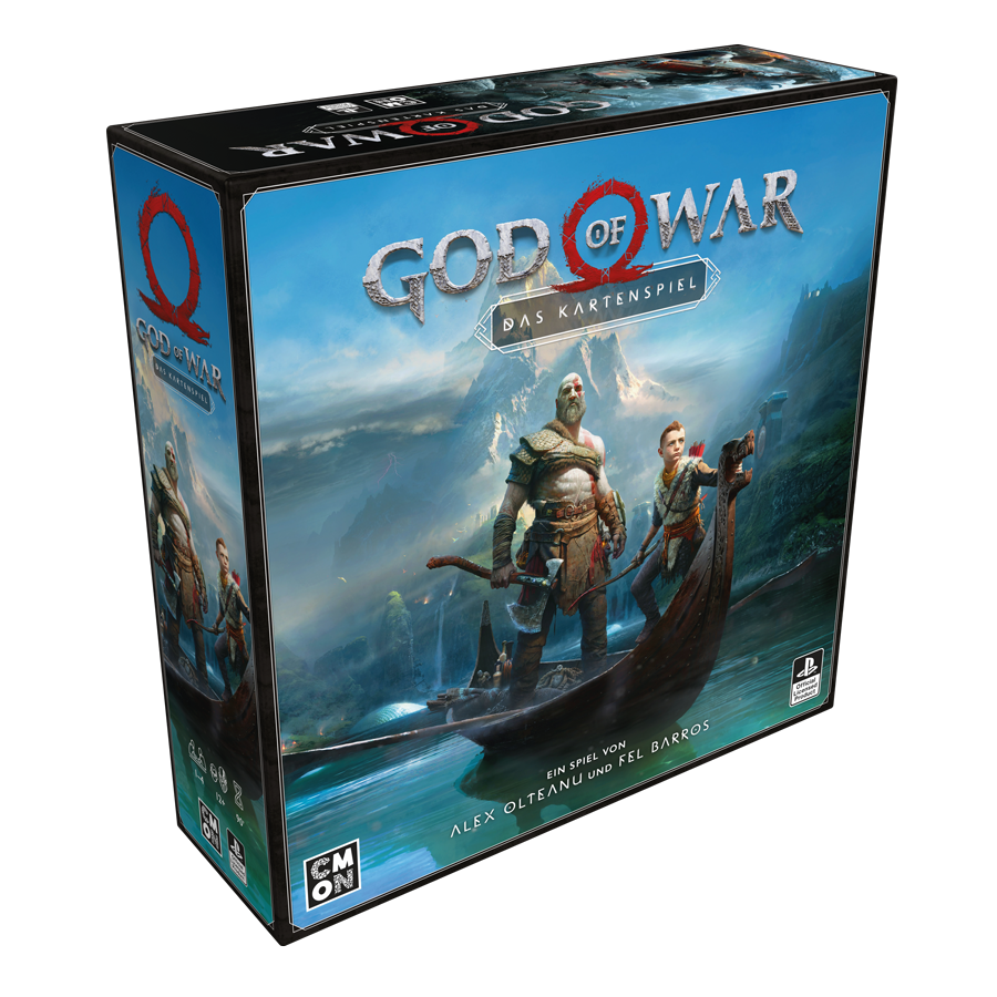 Asmodee CMND0117 God of War: Das Kartenspiel