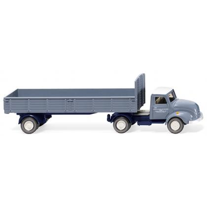 Wiking-Modellbau 051001 Wiking - Klassik Edition 1:87 - Pritschensattelzug (Magirus S 3500) - Porsche