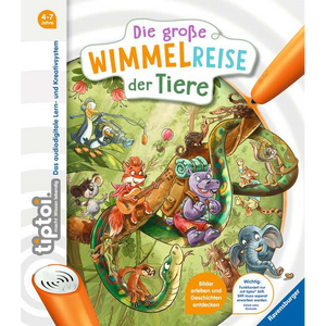 Ravensburger 65884 tiptoi - Die große Wimmelreise der Tiere