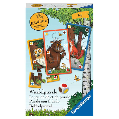 Ravensburger 20874 Mitbringspiele - Der Grüffelo - Würfelpuzzle