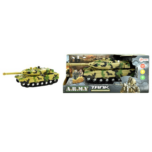 Toi-toys 15600 ALFAFOX - Panzer mit Licht und Sound - Frikton - ca. 24 cm