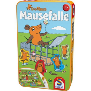 Schmidt Spiele 51405 Bring-Mich-Mit Metalldose - Metallbox Die Maus. Mausefalle