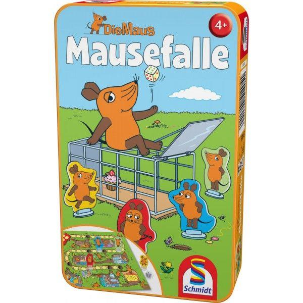 Schmidt Spiele 51405 Bring-Mich-Mit Metalldose - Metallbox Die Maus. Mausefalle