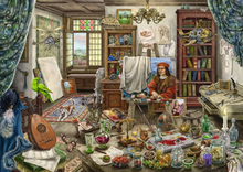 Ravensburger 16782 Exit Puzzle - # 759 - Das Künstleratelier