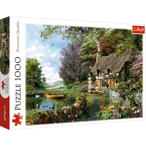 Trefl 10297 Trefl Puzzle - Premium Puzzle - # 1000 - Zauberhaftes Fleckchen