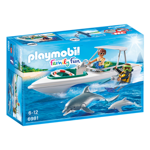 Playmobil 6981 Family Fun - Kreuzfahrt - Tauchausflug mit Sportboot