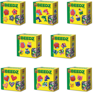 SES 06108 SES creative - Beedz - # 400 - Mini Bügelperlenset (sortiert)