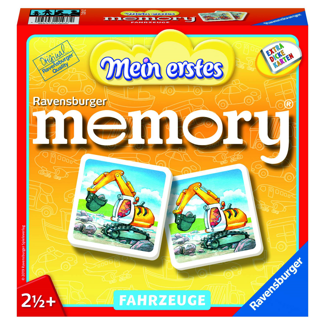 Ravensburger 21437 Mein erstes memory® Fahrzeuge