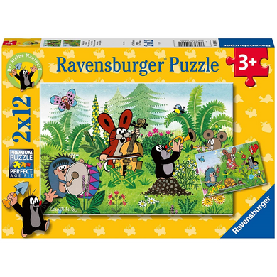 Ravensburger 05090 Kinder-Puzzle - Der Maulwurf - # 12 - Gartenparty mit Freunden